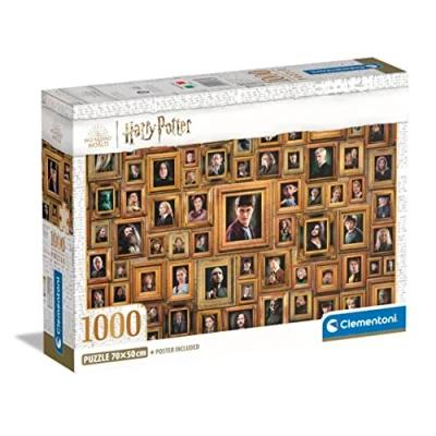 Imagen de Clementoni Impossible Puzzle Harry Potter 1000 Piezas Adultos, Rompecabezas difíciles, imposibles, Fabricado en Italia, Multicolor (39786)