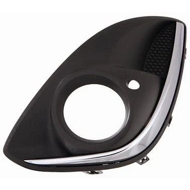 Imagen de PRASCO Premium OP0352134 Rejilla Parachoques con orificio(s) para faros antiniebla Delante, izquierda cromado OPEL: Corsa D Hatchback