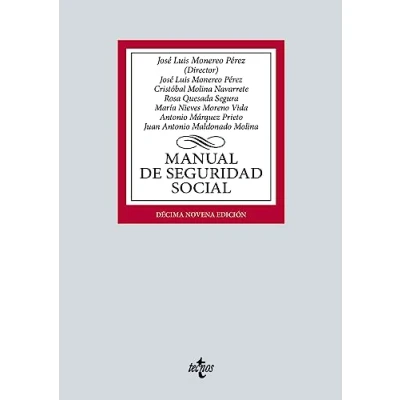 Imagen de Manual de Seguridad Social (Derecho Biblioteca Universitaria Editorial Tecnos)