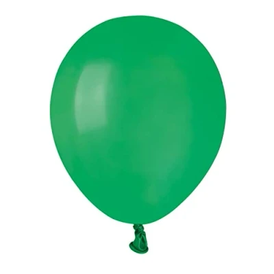 Imagen de Paquete 100 globos en latex natural Premium Quality A50 (Ø 13cm / 5&quot;), verde oscuro