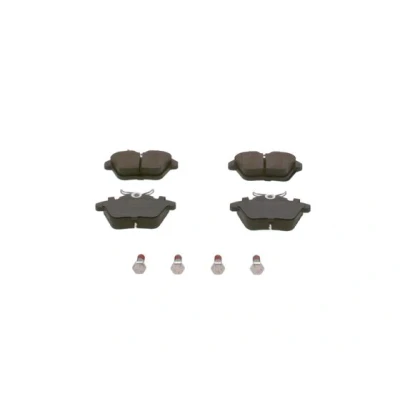 Imagen de BOSCH 0 986 494 020 Juego de pastillas freno Low Metallic Chapa antichirridos, con tornillos accesorios ALFA ROMEO: 156 Sportwagon, Berlina