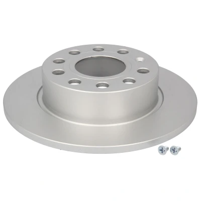 Imagen de ABE C4W012ABE P Disco de freno Eje trasero 255 10 9 macizo revestido altamente carbonizado con tornillos SEAT: Leon I Hatchback, II Hatchback