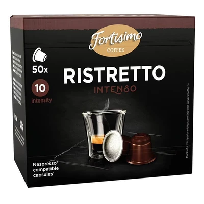 Imagen de Caja De 50 Cápsulas Compatibles Nespresso Fortissimo Ristretto Intenso