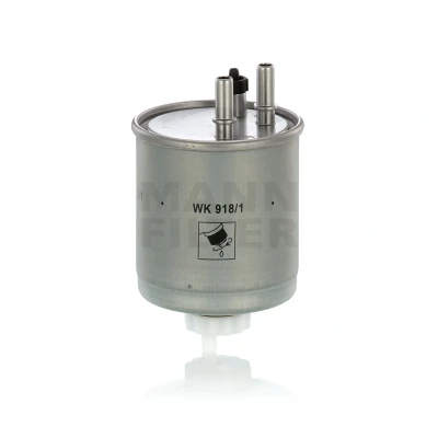 Imagen de MANN FILTER WK 918/1 Filtro Combustible de tubería 10 RENAULT: LAGUNA 3, Kangoo II / Grand Kangoo, Express