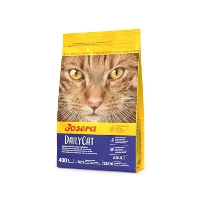Imagen de JOSERA DailyCat (1 x 400 g) Alimento para gatos sin cereales con aves de corral, hierbas y frutos seco calidad superior adultos 1 unidad
