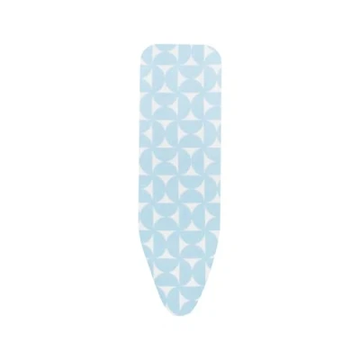 Imagen de Brabantia Funda para Tabla de Planchar B 124 x 38 cm Solo Capa Superior Espuma Duradera 2 mm 100% Algodón Planchas Normales &amp; Vapor Lavable Fresh Breeze