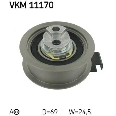 Imagen de SKF VKM 11170 Polea tensora, correa dentada AUDI: A4 B6 Berlina, B5 Avant