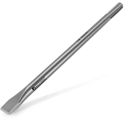 Imagen de S&amp;R Cincel Broca SDS Max 400x25 mm de Calidad Industrial. Plano para Baldosas y Mamposteria