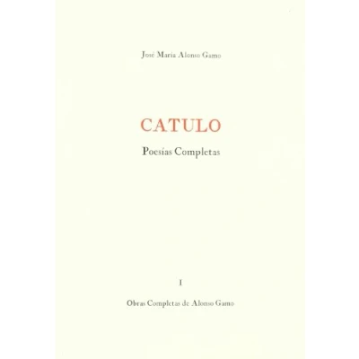 Imagen de Cayo Valerio Catulo : poesías completas