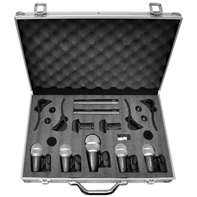 Imagen de Pyle PDKM7 Kit de micrófonos batería