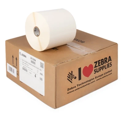 Imagen de ZD421t Zebra PolyPro 3000T etiquetas Gloss (3012964) 102 x 152 mm (4 rollos) (original)