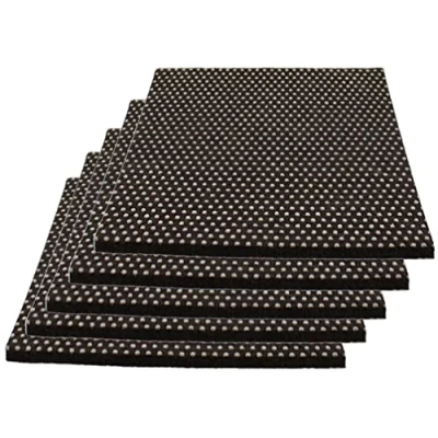 Imagen de Lifeswonderful 5 Piezas Almohadillas de Fieltro Autoadhesivas Antideslizantes 100 x 100mm para Sofás, Camas, Mesas y Otras Aplicaciones
