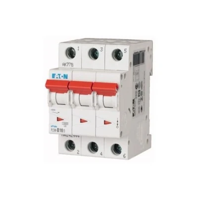 Imagen de EATON PLHT D80/3 Interruptor Magnetotérmicos, 3P, Curva D, 80A, 7.5cm x 8.1cm 9.0cm
