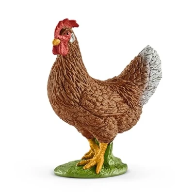 Imagen de SCHLEICH 17081 Farm World Figura de gallina, a Partir 3 años, 2 x 4 5 cm