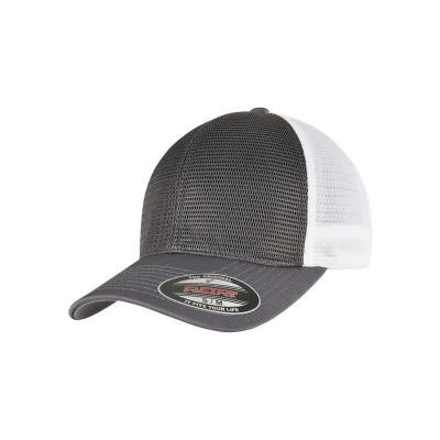 Imagen de Flexfit Omnimesh 2TONE Gorra, Talla: L/XL, Charcoal/white