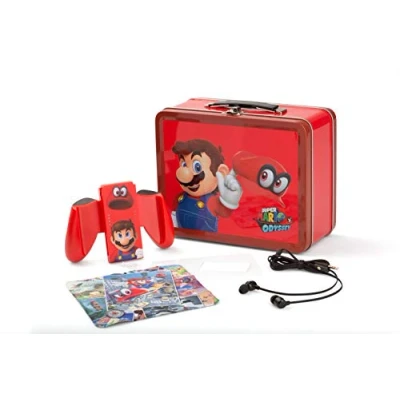Imagen de Power A Lunch Box Tin Kit + Mario GS Design (Nintendo Switch)