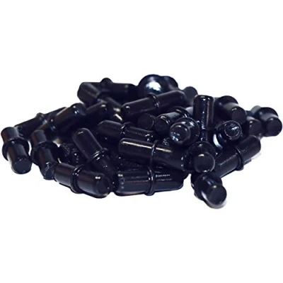 Imagen de Vasalat Soporte para suelo de 5 mm diámetro, color negro, 40 unidades