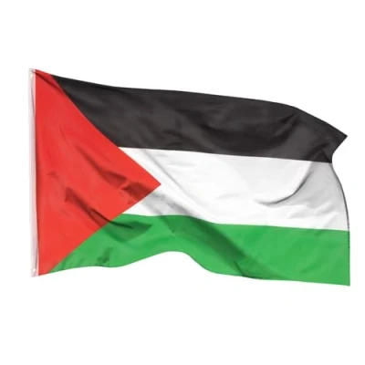 Imagen de Banderas de aricona bandera palestina resistente a la intemperie con 2 ojales metal 90 x 150 cm