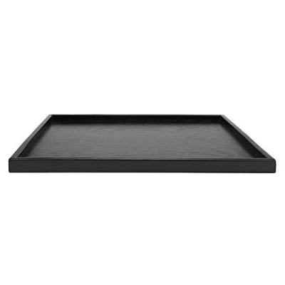 Imagen de Bandeja for Servir de Madera, 40 x 30 cm Forma Rectangular Madera Maciza té café Comidas Snack Food Bandejas Placa