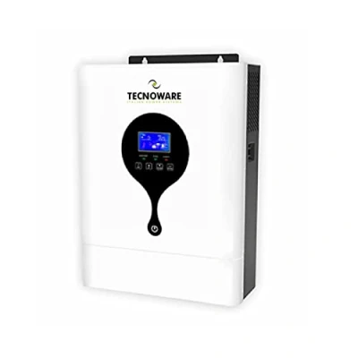 Imagen de Tecnoware Inversor Solar Híbrido 3500VA Onda Sinusoidal Pura Controlador de Carga MPPT 120V 450V Alimentación Continua Software Administración Power, Blanco,