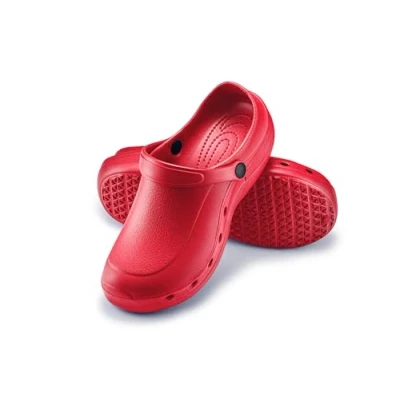 Imagen de ESTRO Zuecos Sanitarios Mujer Goma Unisexo Zapatillas Casa Verano Hombre Ligero F92 (37, Rojo)