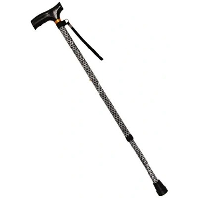 Imagen de Patterson Medical Bastón de madera con mango ajustable, color negro