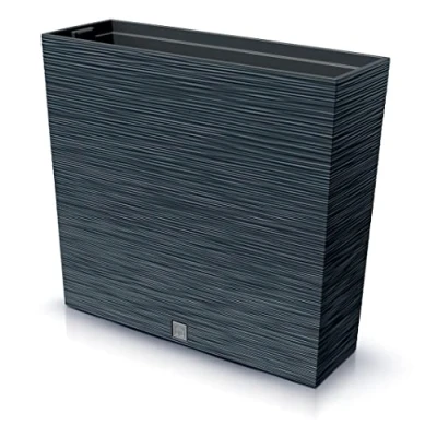 Imagen de Prosperpast Furu Case Tower Maceta para flores, color gris