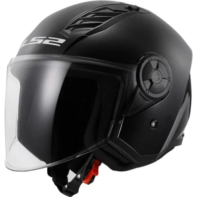 Imagen de LS2, Casco Moto Jet AIRFLOW SOLID Gloss Black, XS