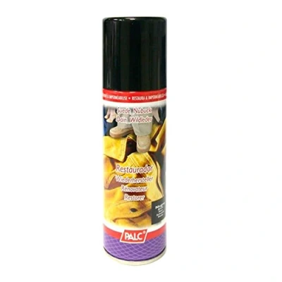 Imagen de Palc Renovator shoe colours spray Nobuck textile colour repair refreshment 200 mililiters (dark brown).