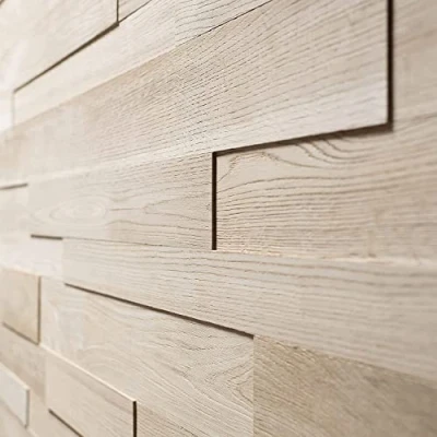 Imagen de Wooden Wall Design Modelo OZO Paneles de pared roble texturizado en 3D, revestimiento madera, diseño madera roble, (1 m²)