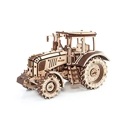 Imagen de EWA Eco Wood Art Tractor BELARUS 2022 Rompecabezas mecánico 3D de Madera para Adultos y Adolescentes Montaje sin Pegamento 342 Piezas