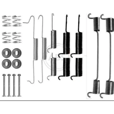Imagen de A.B.S. 0648Q Juego de accesorios, zapatas freno VOLKSWAGEN: LT 40 55 I Camión plataforma / Chasis