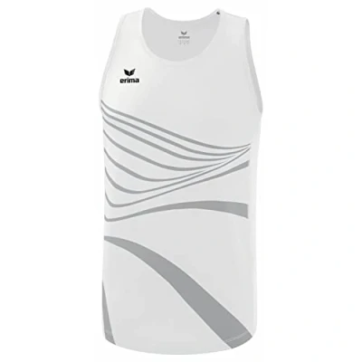 Imagen de Erima Racing 2.0 Singlet Funcional, New Blanco, Medium para Hombre
