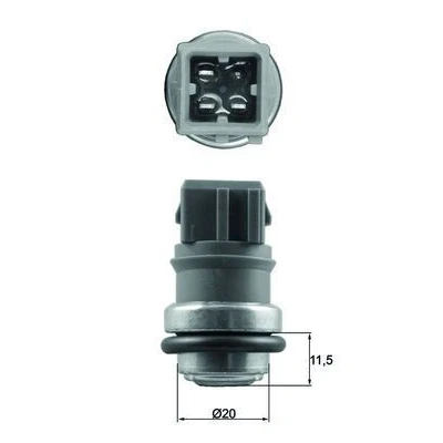 Imagen de MAHLE ORIGINAL TSE 31 Sensor de Temperatura del Refrigerante con junta RENAULT: Kangoo I, I Express, ESPACE 3