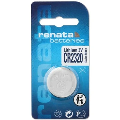 Imagen de Renata Pila de botón CR2320 CR 2320 Litio, 150 mAh, 3 V, 1 Unidad