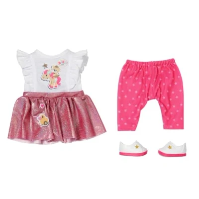 Imagen de BABY born Little Outfit 836330 Conjunto Completo para muñecas de 36 cm con Accesorios a Juego Fácil Llevar Edad: 1+ años