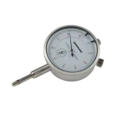 Imagen de Silverline Tools 196521 Reloj comparador métrico (0, 10 mm)