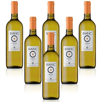 Imagen de Vino blanco italiano Bianco di Toscana IGT Bianc O Castelli del Grevepesa Castelgreve (6 botellas 75 cl.)
