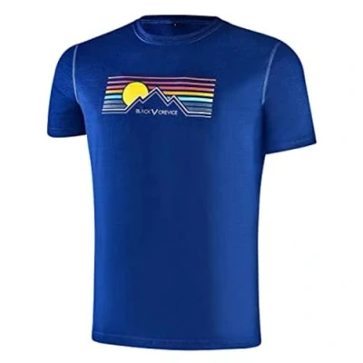 Imagen de Black Crevice Camiseta de Merino para Hombre, Merino, 70% Lana y 30% poliéster, Que Regula la Temperatura sin muesingfreie