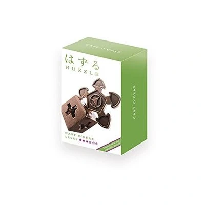 Imagen de Eureka 515035 Huzzle Cast O&#039;gear Puzzle, Color metálico, único (515035)