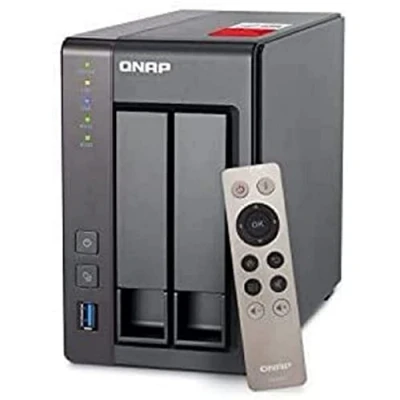 Imagen de QNAP TS 251+ Dispositivo de Almacenamiento en Red NAS (Intel Celeron, 8 GB RAM, 2 x USB 3.0, SATA II/III, Gigabit), Negro