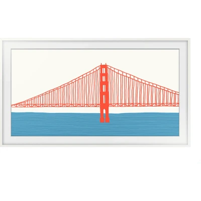 Imagen de Marco TV Samsung VG SCFA75WTBXC, Para The Frame 75&quot; 2021/22/23, Blanco