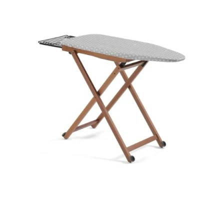 Imagen de Stirolight Mesa de Planchar Ajustable en 4 Alturas, Muebles Italianos 84x135x45 Cerezo