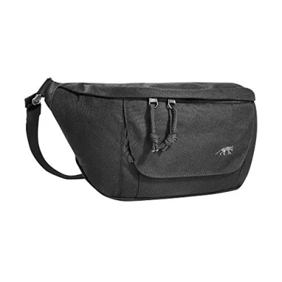 Imagen de Tasmanian Tiger TT Modular Hip Bag II Riñonera táctica Universal con 5 litros de Volumen, Tres Compartimentos y Panel Hook and Loop MOLLE, para Uso Deportivo, Trekking, Exterior, Negro