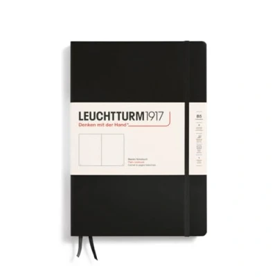 Imagen de LEUCHTTURM1917 366183 Composition (B5) Cuaderno (tapa dura, 219 páginas numeradas, en blanco), color negro