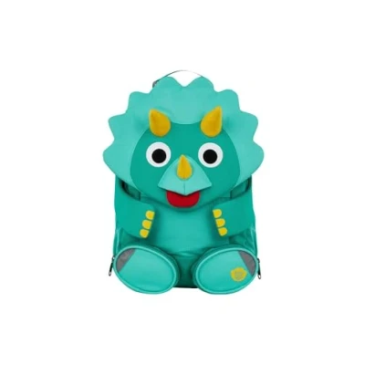 Imagen de Affenzahn Amico Grande Mochila de guardería para niños 3 a 5 años tiempo completo divertida funcional volumen 8 L, Dinosaurs Verde, Talla única,