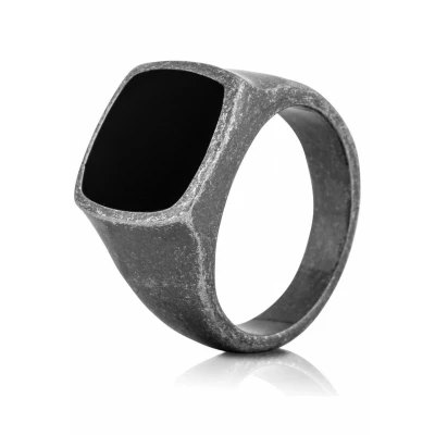Imagen de Akitsune OPUS Anillo, Hombre, Talla: 67, Antique silver