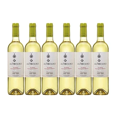 Imagen de Altozano Verdejo Vino V.T. Castilla 6 botellas de 750 ml Total: 4500