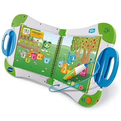 Imagen de VTech MagiBook Sistema de aprendizaje interactivo, color verde, versión francesa