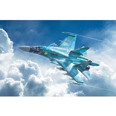 Imagen de Italeri 1:72 Sukhoi Su 34 Fullback 27, 32, Kit de Modelo, Color sin Pintar, L (1379)